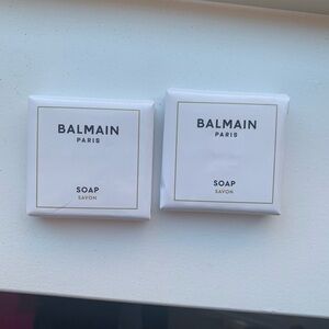 Balmain soaps x2
